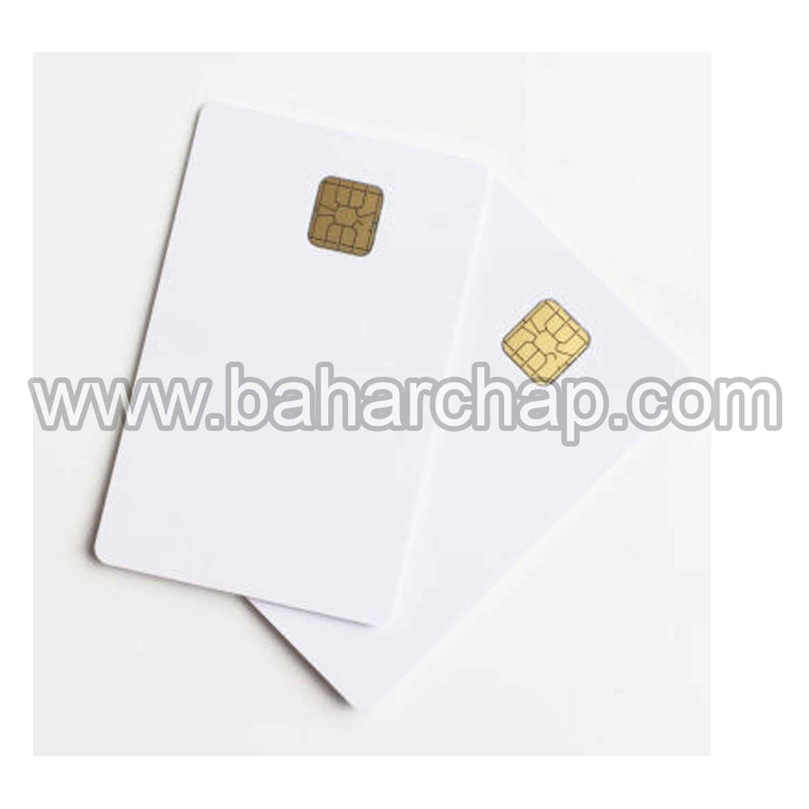 فروشگاه و خدمات اینترنتی بهارچاپ اصفهان-کارت خام PVC چیپدار 4428- PVC Cards with SLE4428 Chip