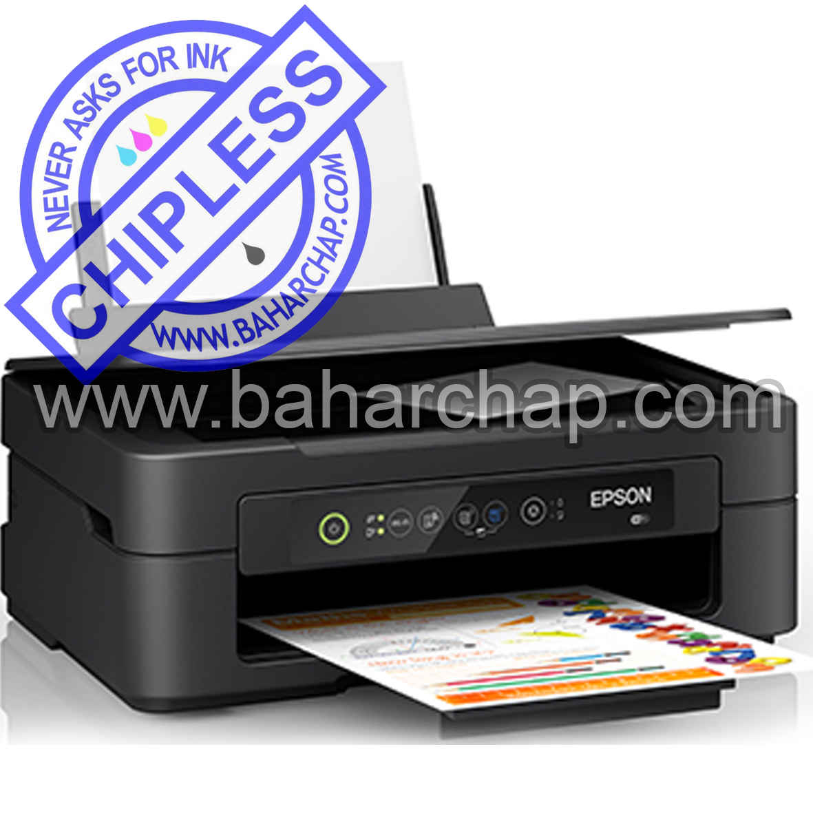 فروشگاه و خدمات اینترنتی بهارچاپ اصفهان-بدون چیپ کردن اپسون XP2101-epson XP2101chipless firmware