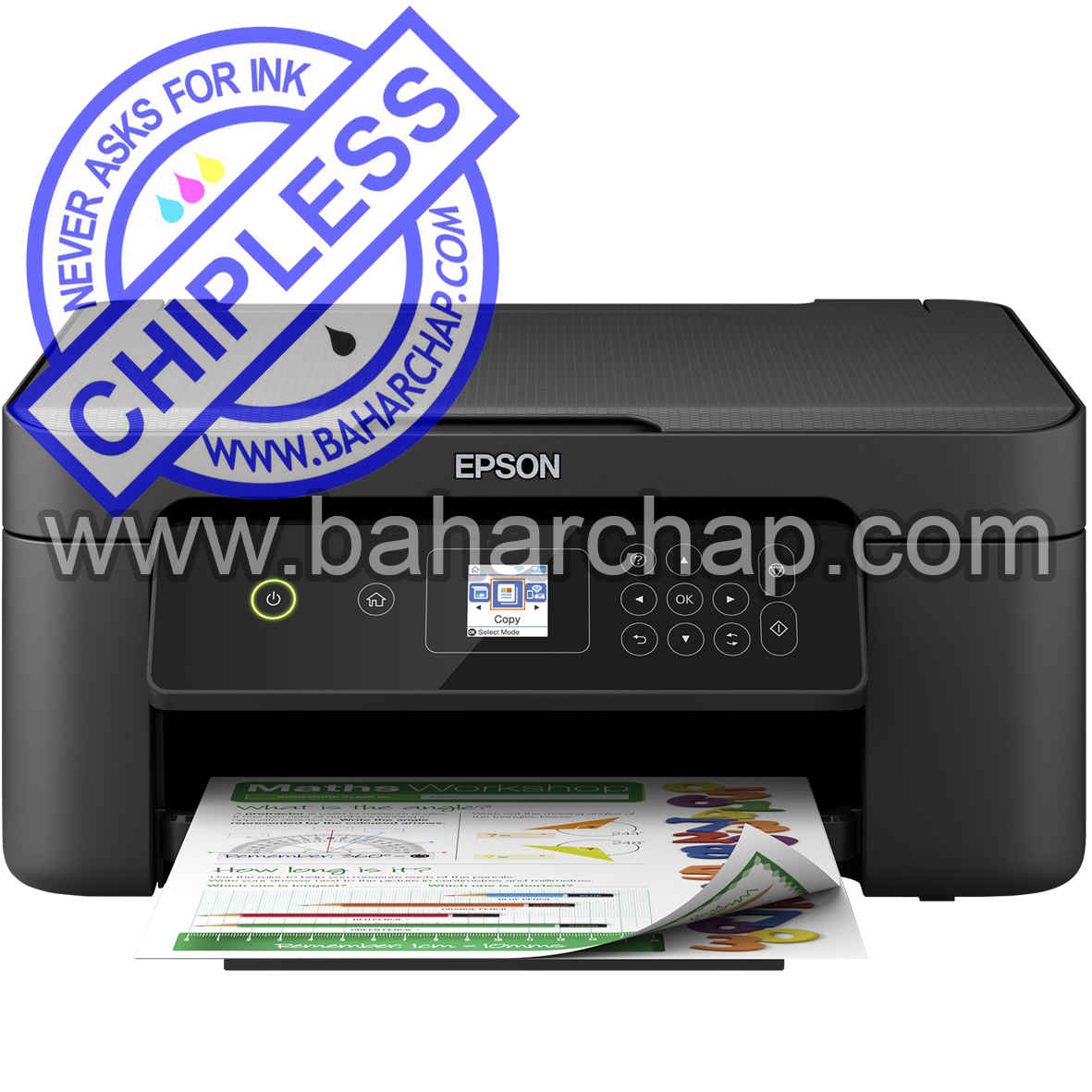 فروشگاه و خدمات اینترنتی بهارچاپ اصفهان-بدون چیپ کردن اپسون XP3100-epson XP3100 chipless firmware